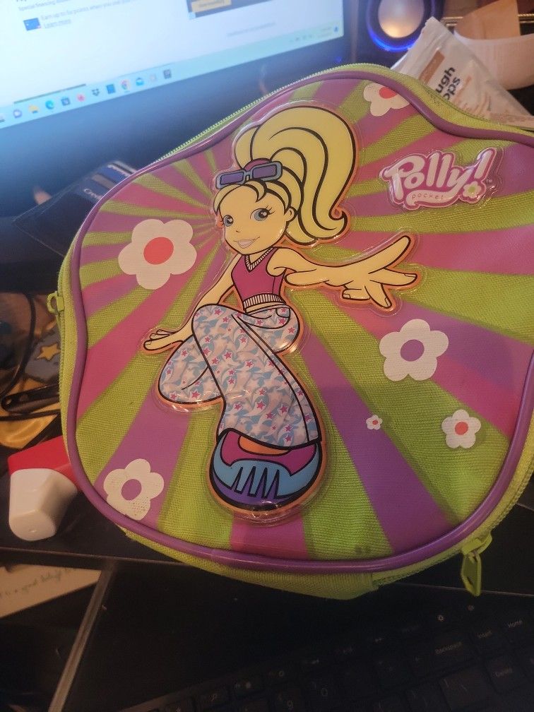 Vintage Polly Pocket Zippered Carry Case 2003