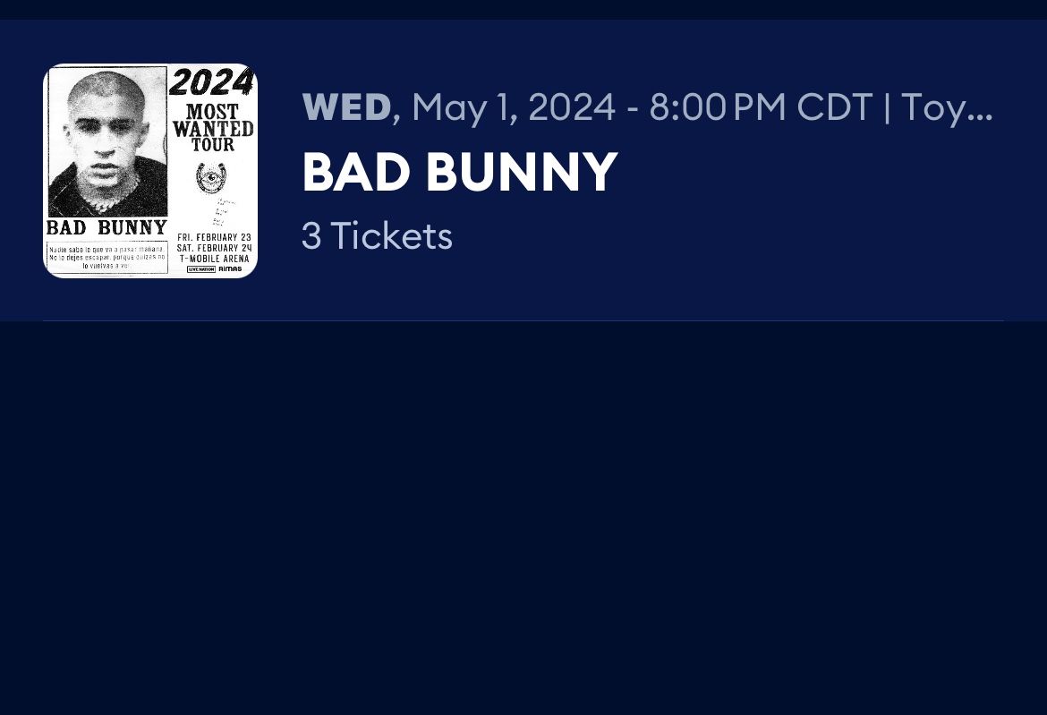 Bad Bunny Houston