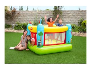 Fisher-Price Bouncetastic Inflatable Bouncer | Indoor and Outdoor Bounce House for Kids | Great for