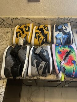 Jordan 1s And LV Shoes