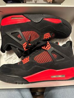Jordan Red Thunder 4s size 10