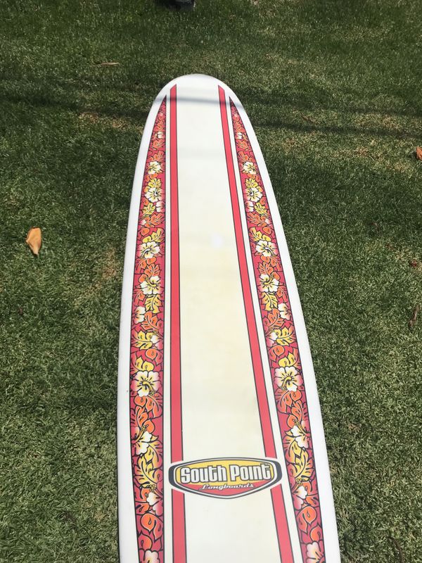 8 foot 6 NSP epoxy longboard surfboard w/fins for Sale in Los Angeles