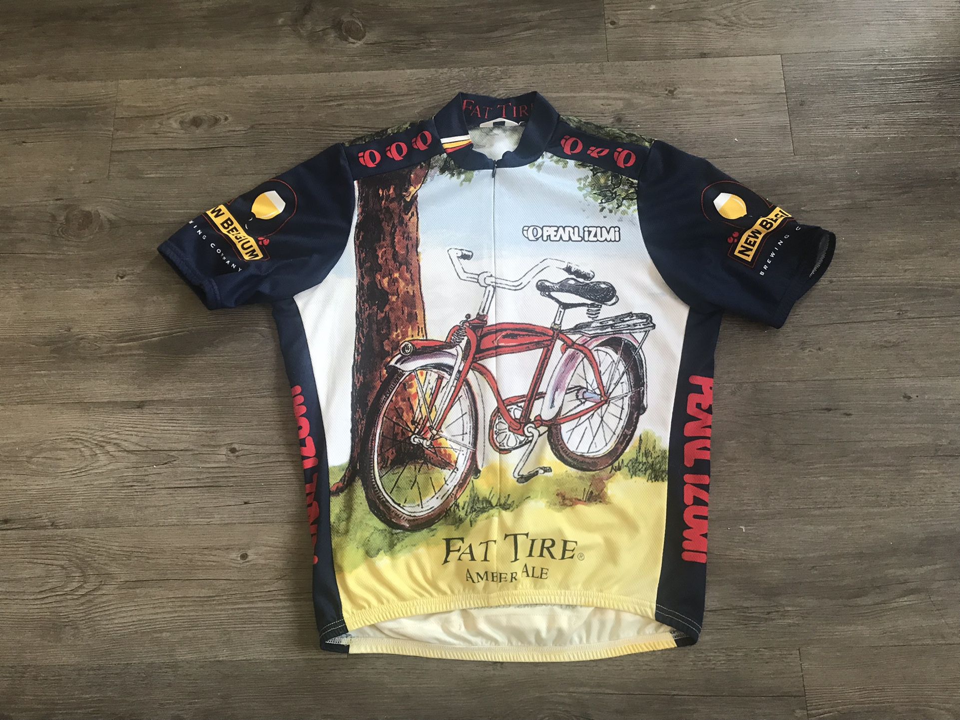 New Belgium Fat Tire Cycling Jersey - Large