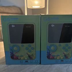 G5 Handheld Retro Game Console – 4 Units – New in Box