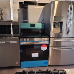 Kitchen Stainless Steel Appliances Package 