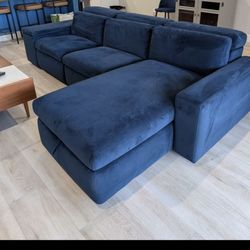 West Elm Enzo Sectional Couch
