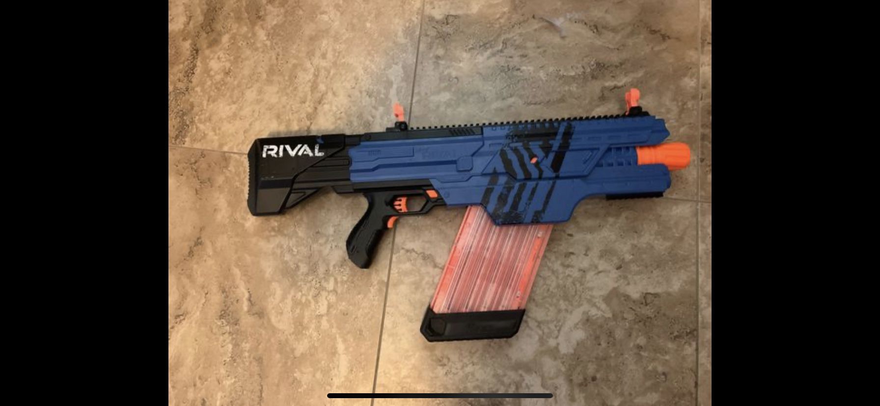 Nerf rival gun