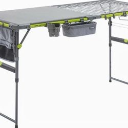 flex rail Brand New CORE 5 Foot FlexRail Cook Table, folds in half ,camping table from costco  Pick up in west covina  The CORE 5 Foot FlexRail Table 
