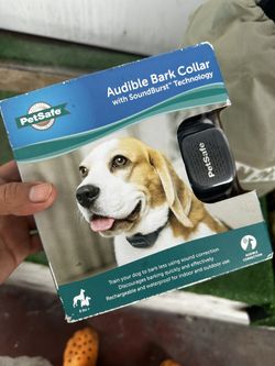 Audible Bark Collar
