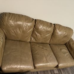 Leather sofa 