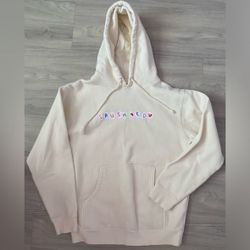 Katherine Li “Crushed” Hoodie – Small – Beige (Artist Merch)