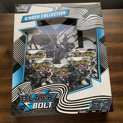 Pokemon Black Bolt Binder 