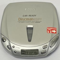 Sony Discman ESP2 D-E456CK Groove  CD Player Walkman  Tested & Works (#1111)