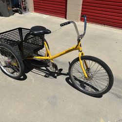 Worksman heavy duty work tricycle, cargo Trike