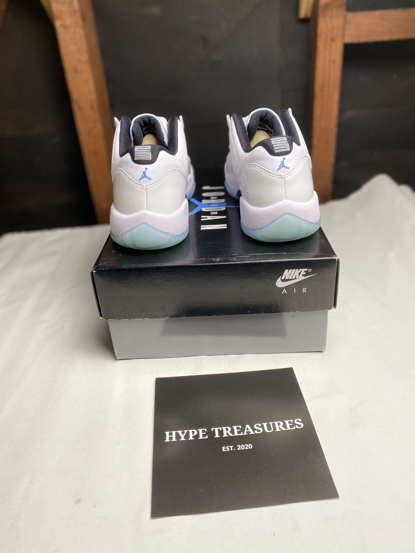 Air Jordan 11 Low Legend Blue @HYPETREASURES