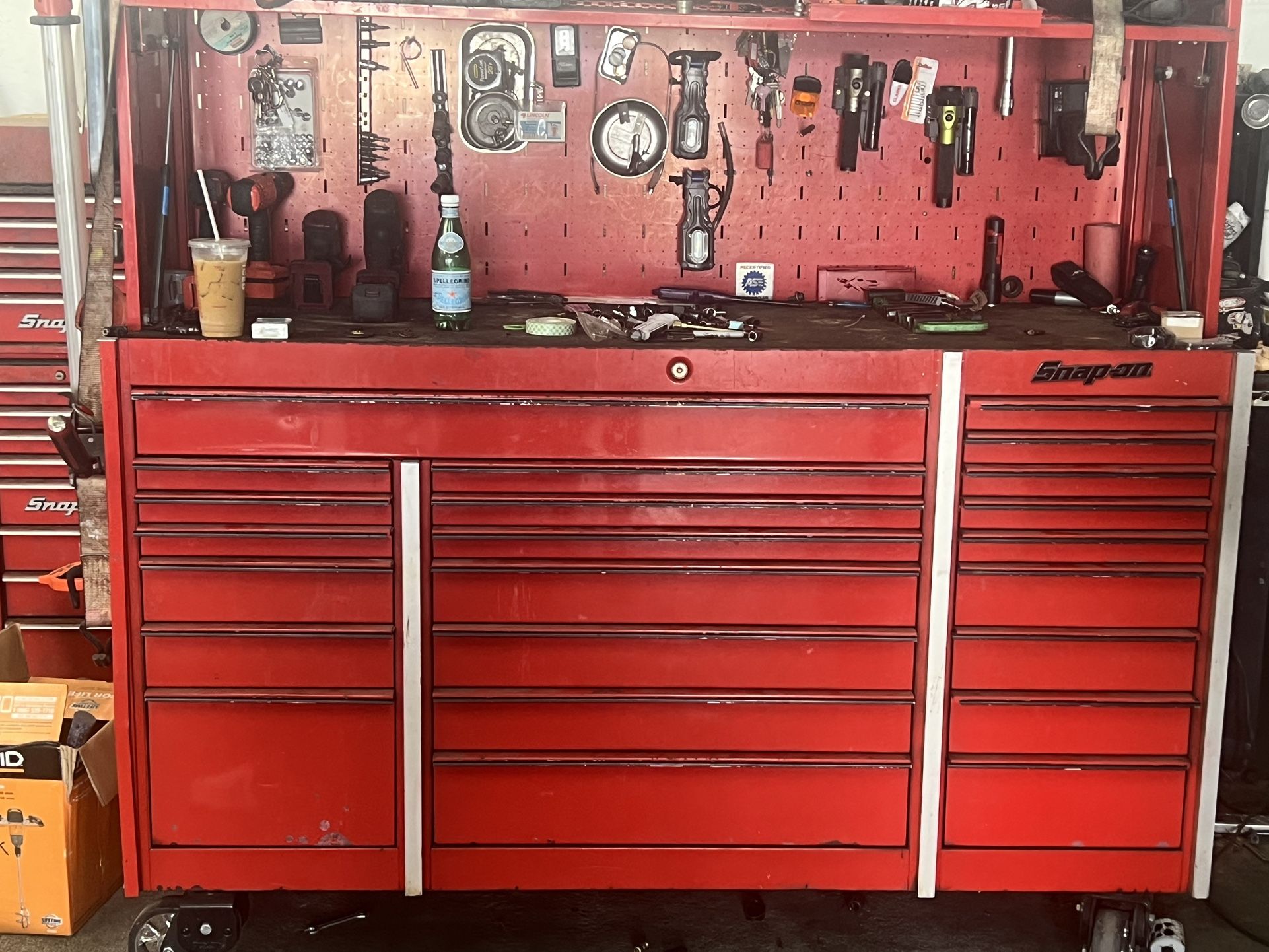 Snap On Tool Box And Tools