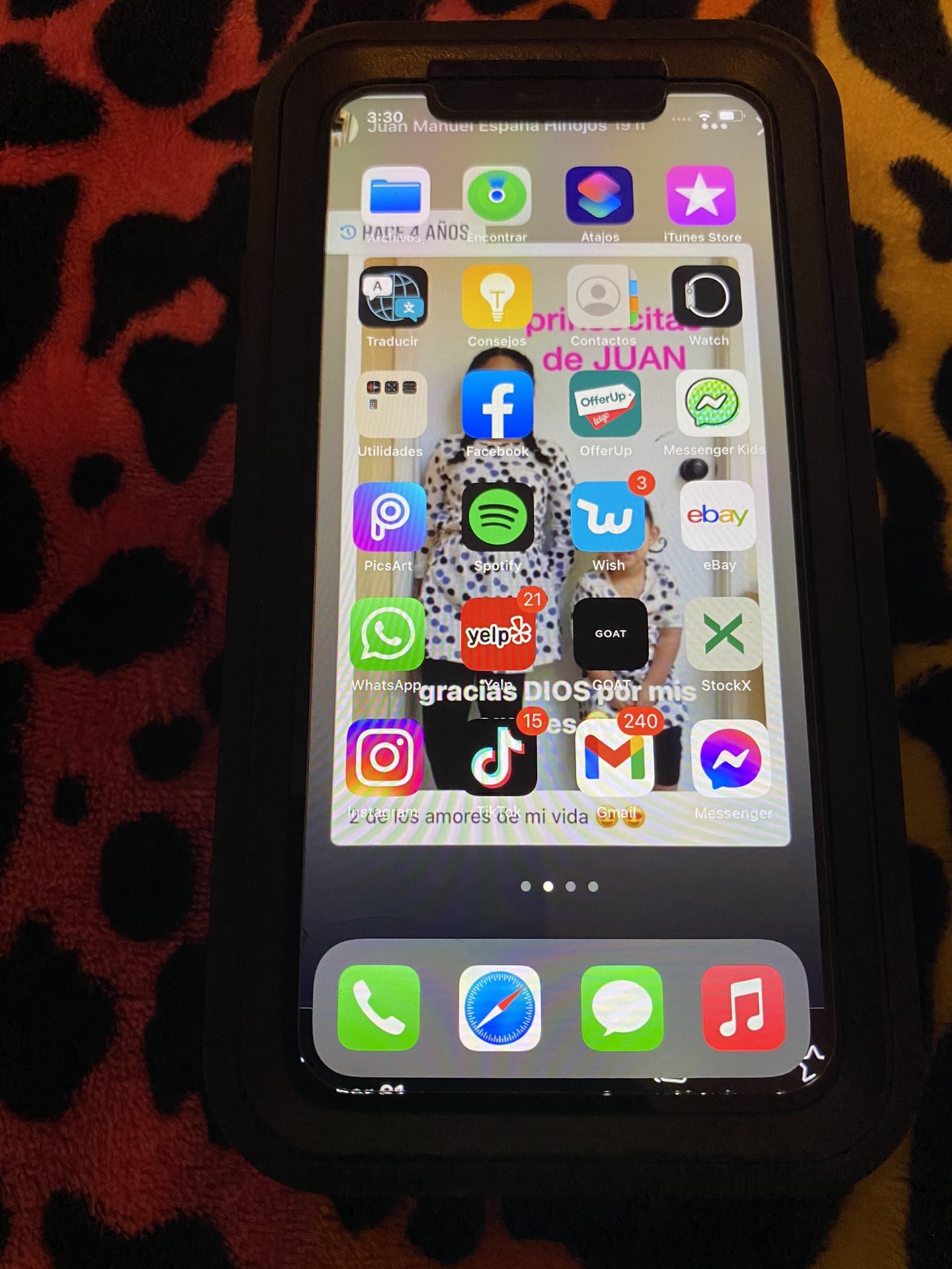 IPhone XR 64 GB Att trabaja Muy Bien Estrellado De Atrás