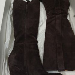 Suede Boots Size 7.5