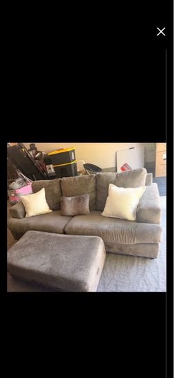 Free grey couch