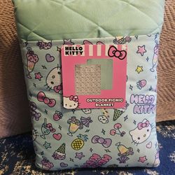 Hello Kitty Outdoor Picnic Blanket 