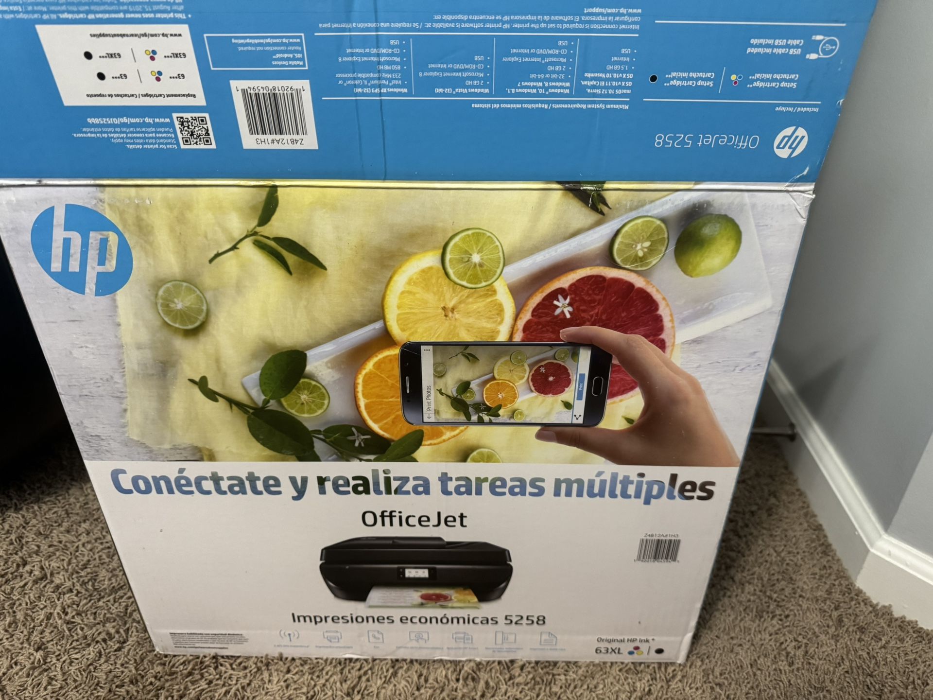 HP Inkjet Printed