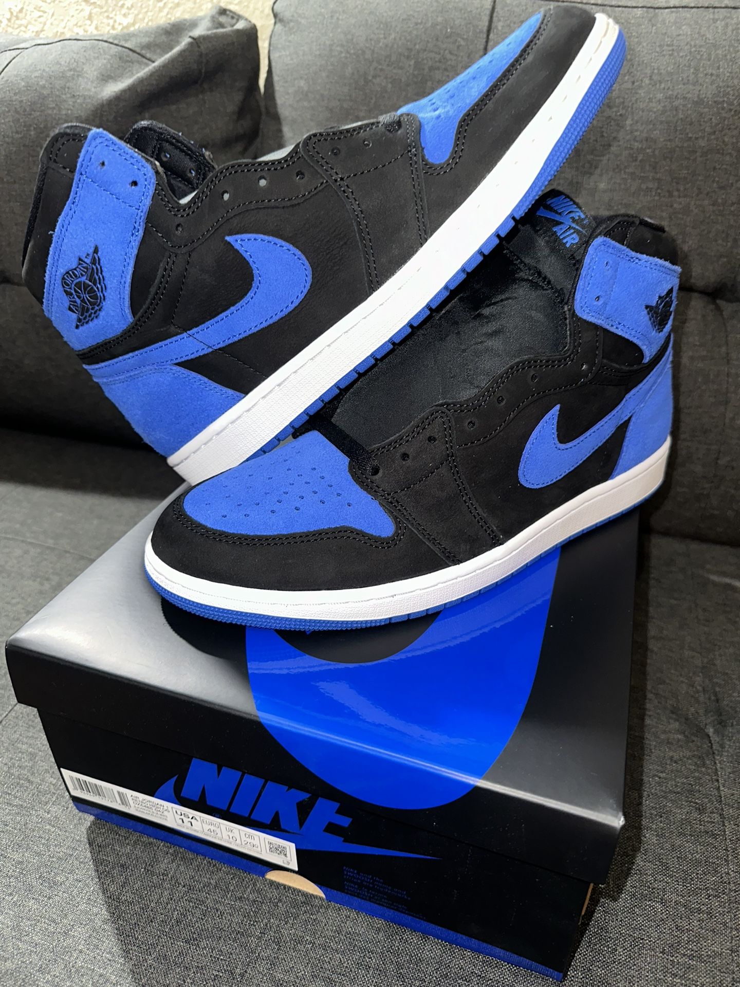 Nike Air Jordan 1 Retro High OG Royal Reimagined Blue DZ5485-042 Men's New DS