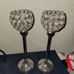 Crystal Candle Holders