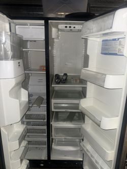 Washer Dryer With Pedestal, Refrigerator, Gas Stove