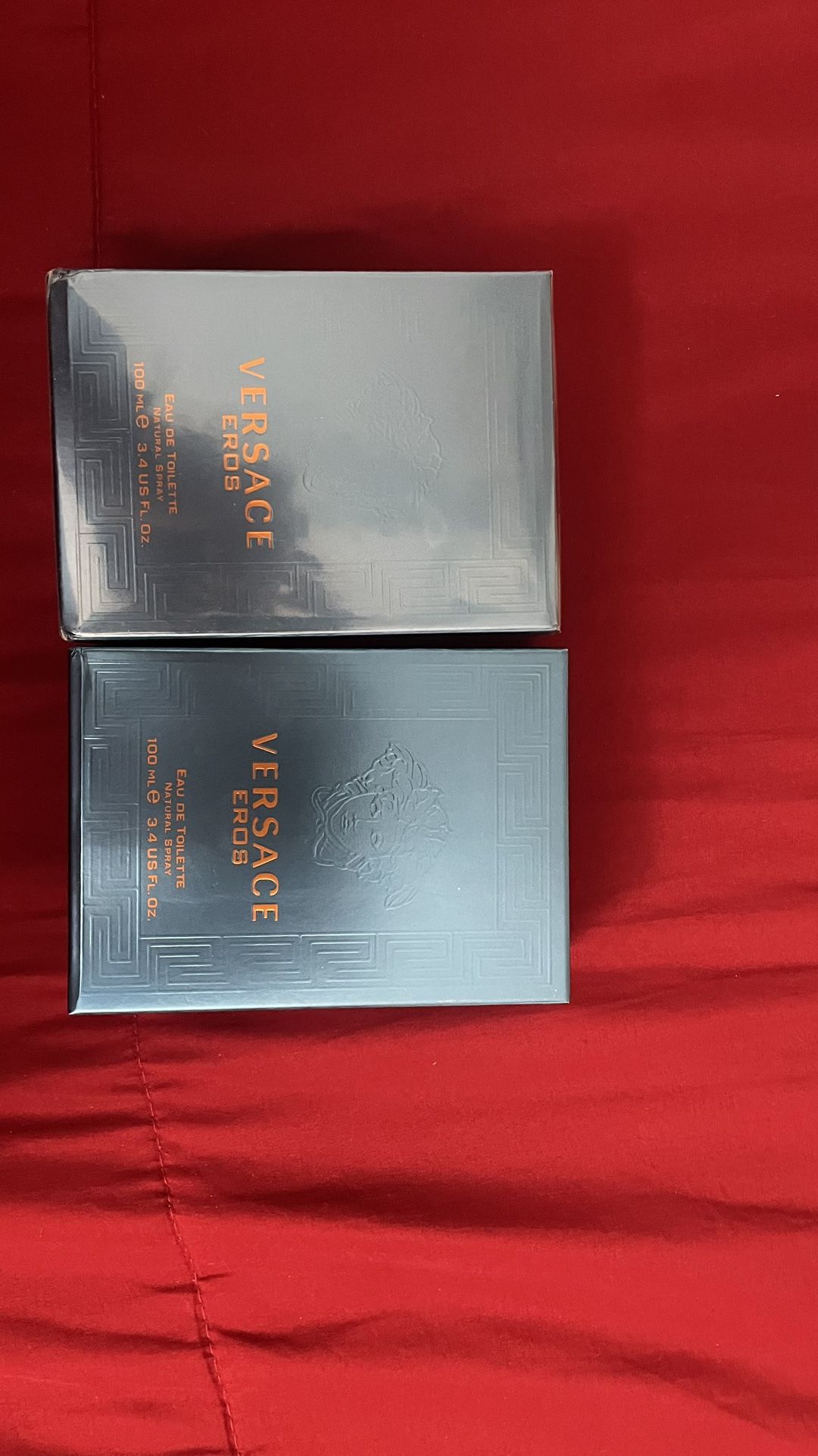 2 Bottles Of Versace Eros (Eau Toilette) Brand New