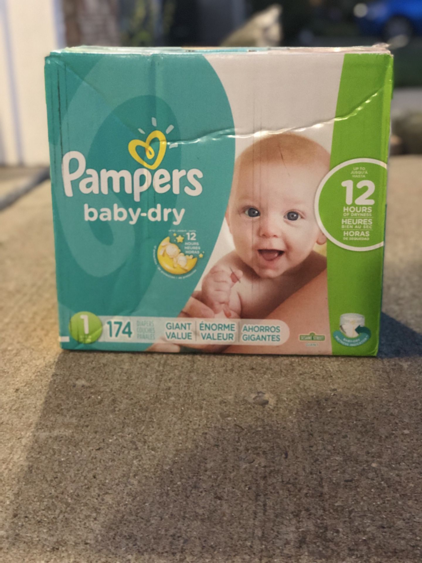 Pampers baby-dry Diapers Size 1