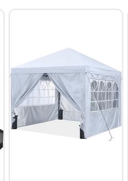10x10 tent with walls and windows and carrying case