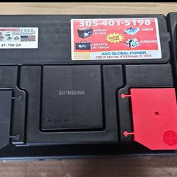 Group-47, new battery, 1 year guarantee 