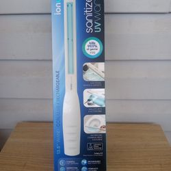 IonUV Sanitation Wand Rechargeable Fast Sanitizing UVwand 13.5” New In Box