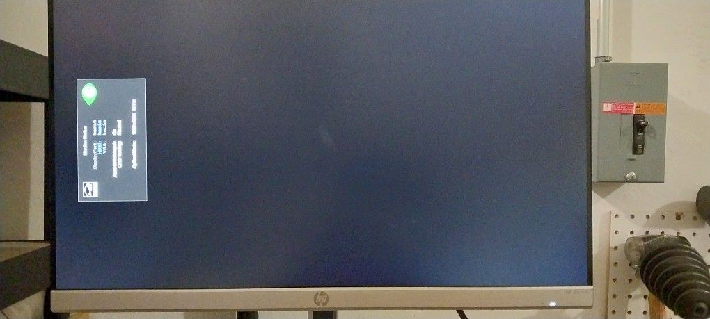 HP 24" Monitor Model 1D0J9AA