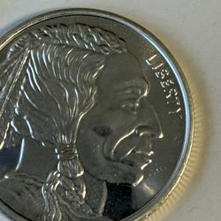 Silver Round 1 Ounce Silver Buffaloes