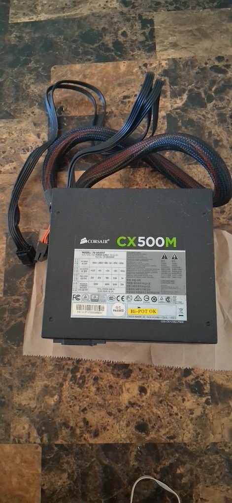 Corsair 500watt Power Supply
