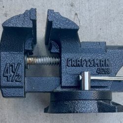 Craftsman 4 1/2-inch Swivel Bench Vise (model # 45265)