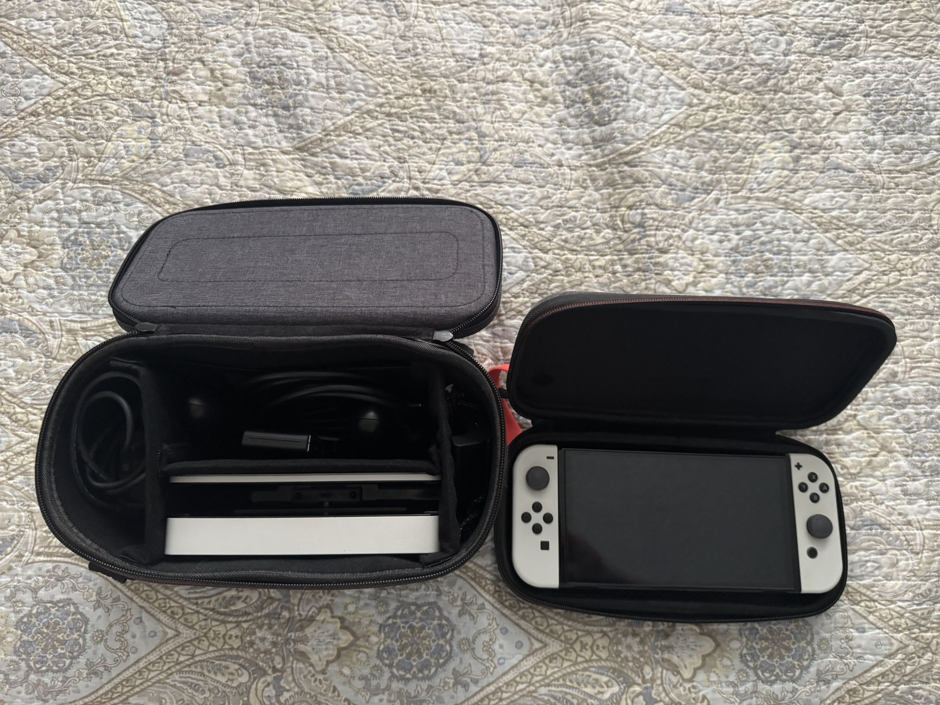 Nintendo Switch Oled Bundle Case and Adjustable Charger