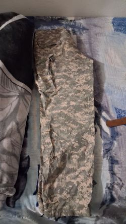 ACU Digital Camo Military Cargo Pants