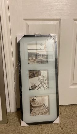 IKEA black photo frame