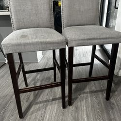 Gray Bar Chairs