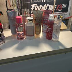 bath and body works body mists & lotions 