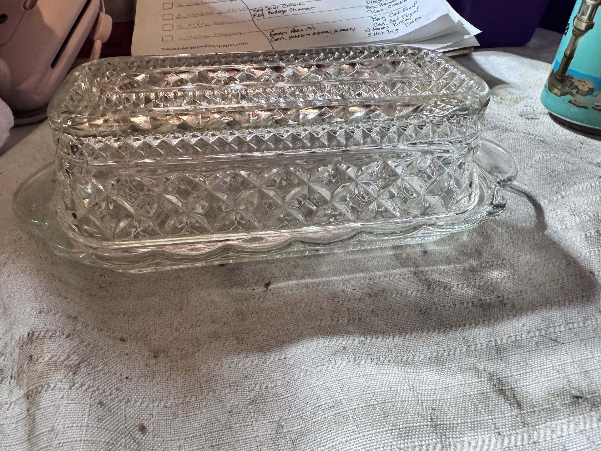 Vintage Butter Dish