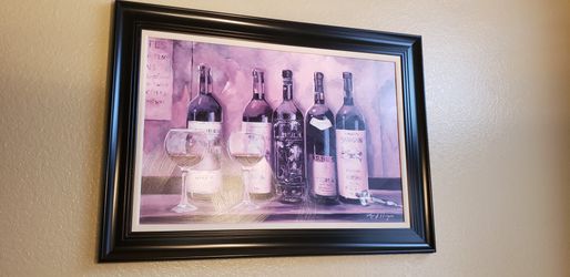 Wine wall art