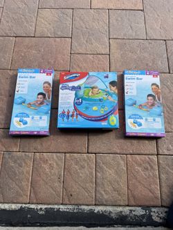 Swim Bars And Swim Float Sun Canopy