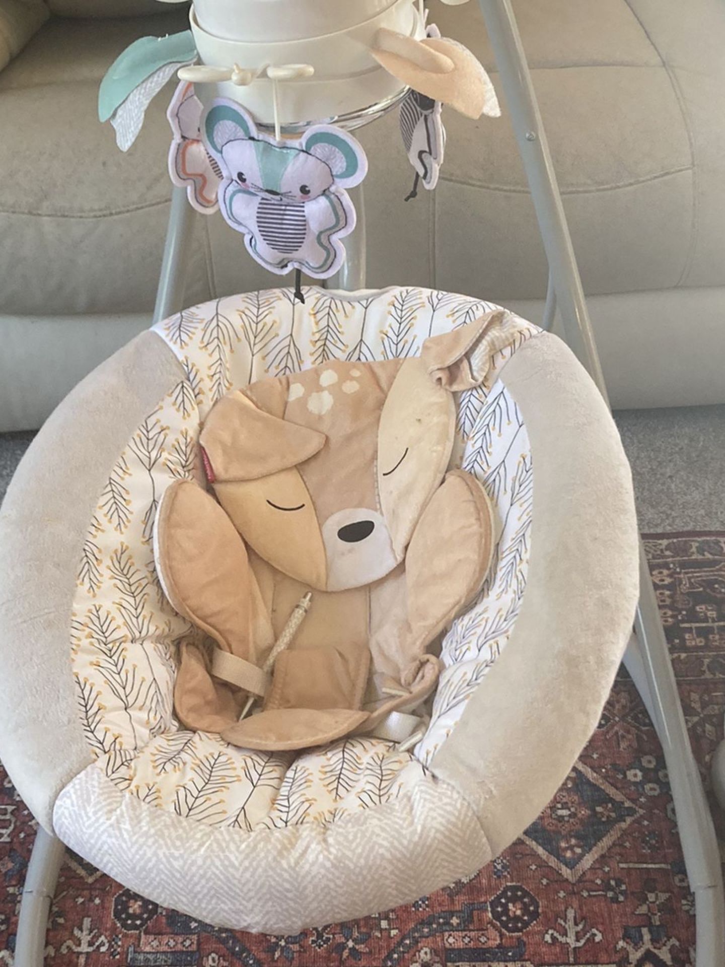 Baby Swing w/ Music Sounds AND Baby Bouncer