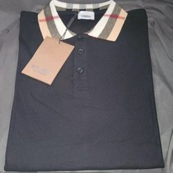 Burberry Polo Shirt Black Size X-Large