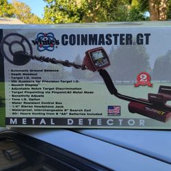 White's Metal Detector Coinmaster GT