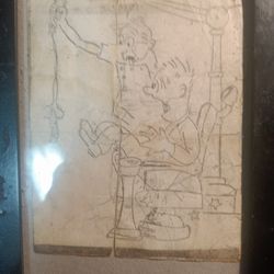 Does Anyone Know The Name Of This Cartoon Artist Can You Tell Me What You Think I No Now It's Gray Jolliffe Artist Make An Offer.