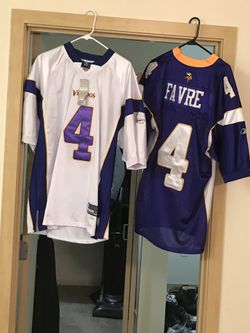 Brent Favre Vikings Jerseys Size 2X